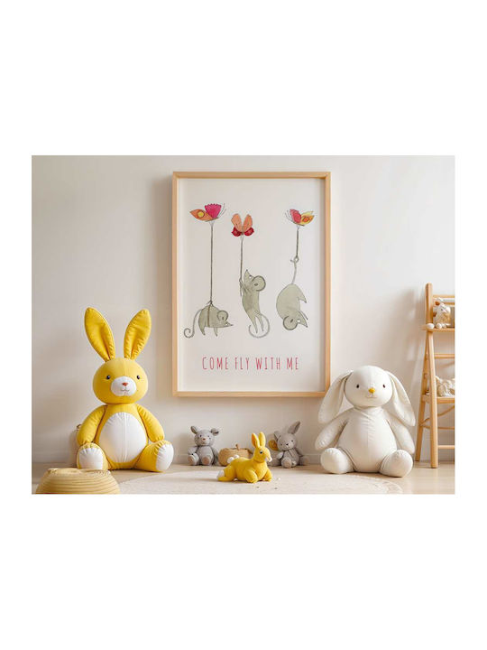 Παιδική Αφίσα Little Mice 50x40εκ.