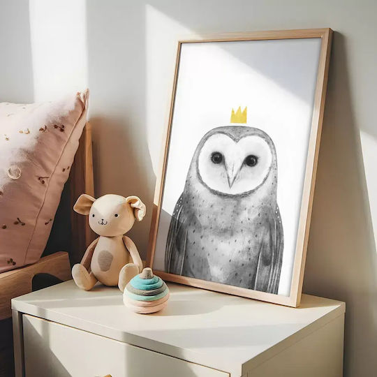 Poster Pentru Copii Queen Owl 50x40cm