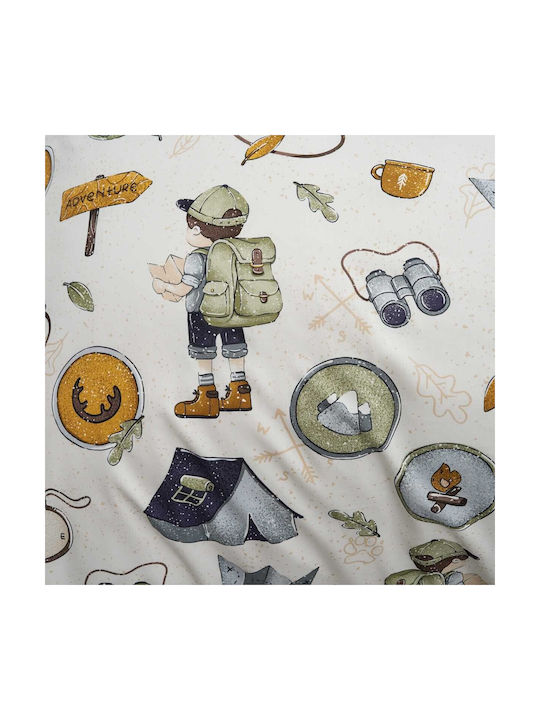 Vesta Home Single Cotton Sheet Set Tommy Green 175x255cm