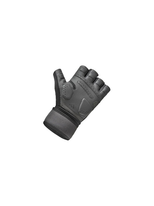 adidas Performance Wrist Wrap Training Ανδρικά Αθλητικά Γάντια Γυμναστηρίου Μαύρα