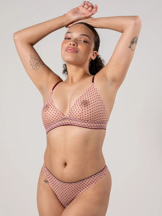 Σουτιέν Bralette Τριγωνικό Πουά