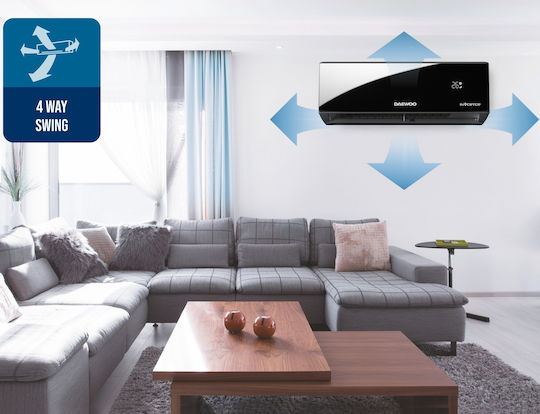 Daewoo Pro Series Air Conditioner Inverter 18000 BTU A++/A+ with WiFi