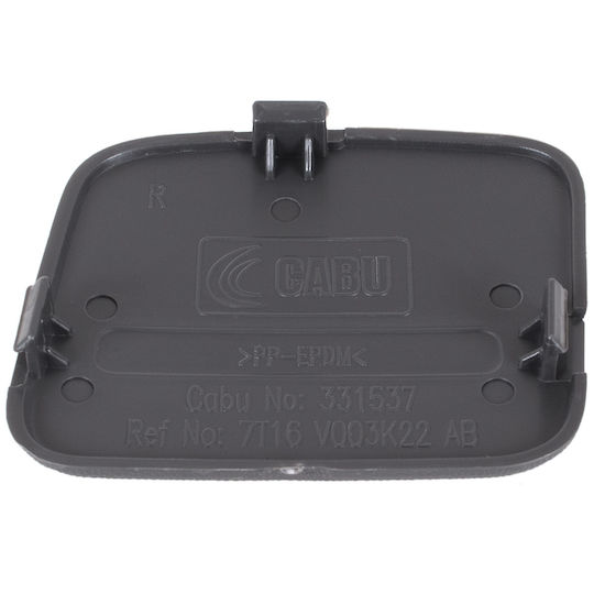 Ford Transit Connect 06-09 Tow Hook Cover Front Bumper Black Right