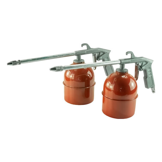 Set 2 Pistoale de Ulei Pneumatice 10 Bar Rezervor 900 Ml 1/4 Lubrifiere Precisă Eficientă