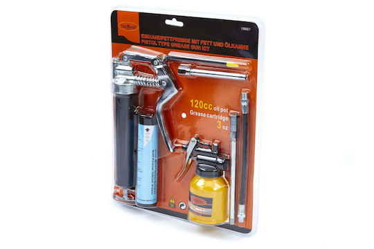 Set Pistol de Ungere Grăsime Ulei 120ml