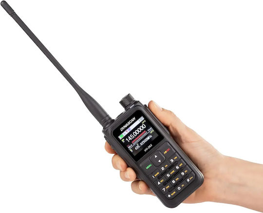DynaScan UV-202 Ασύρματος Πομποδέκτης UHF/VHF 5W με Έγχρωμη Οθόνη