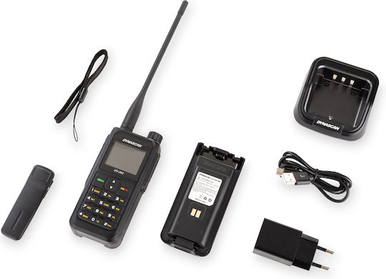 DynaScan UV-202 Ασύρματος Πομποδέκτης UHF/VHF 5W με Έγχρωμη Οθόνη