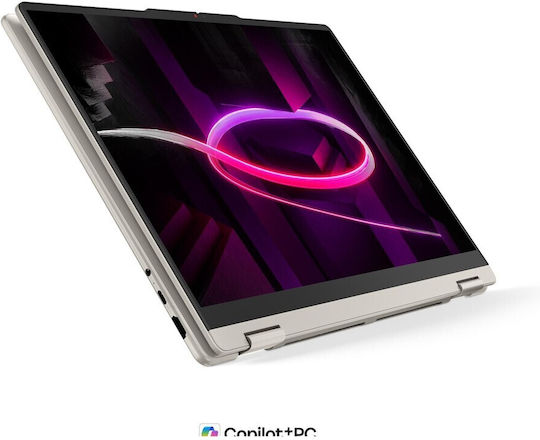 Lenovo Yoga 7 2-in-1 16AGP11 16" OLED FHD+ Touchscreen (Ryzen AI 300 Series-445/24GB/1TB SSD/W11 Home) Seashell (International English Keyboard)