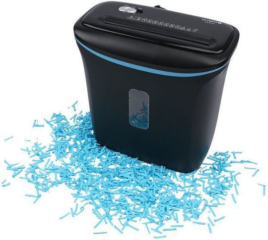 Olympia Shredder Cross Cut 6 Sheets with 12l Bin