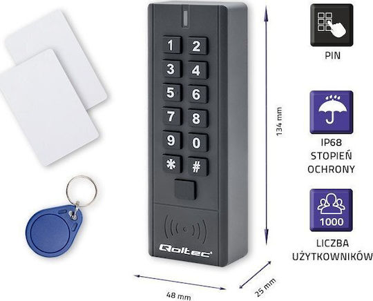 Qoltec Access Control for Card Access