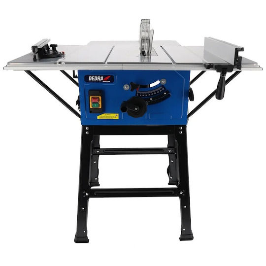 Dedra DED7754T3 Bench Saw with 2000W Power 254mm Cutting Disc Diameter & 4800rpm Cutting Speed