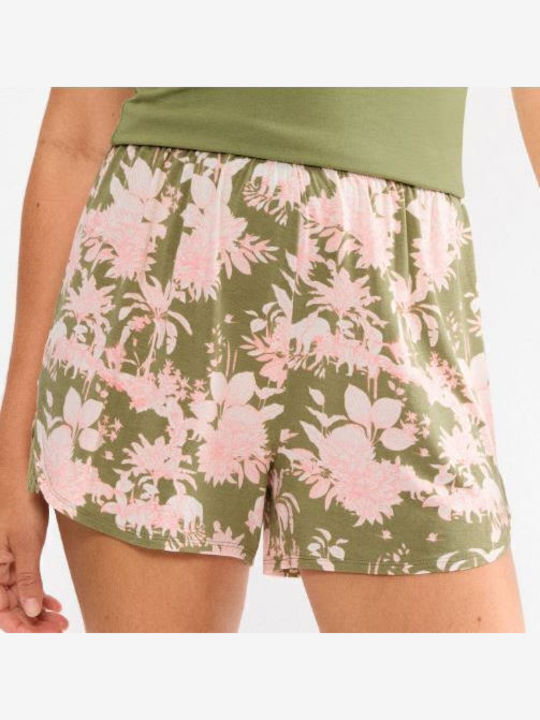 Triumph Winter Women's Pyjama Shorts Khaki Aura Spotlight