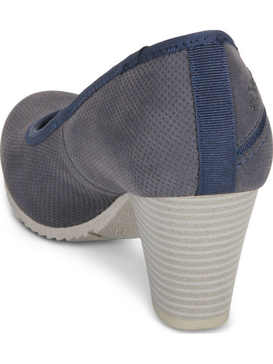 Pumps in Blau