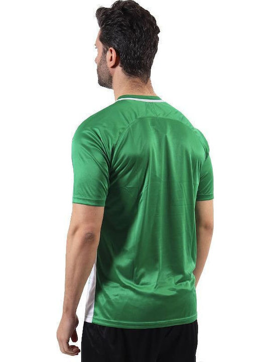 Athletic T-shirt White/Green