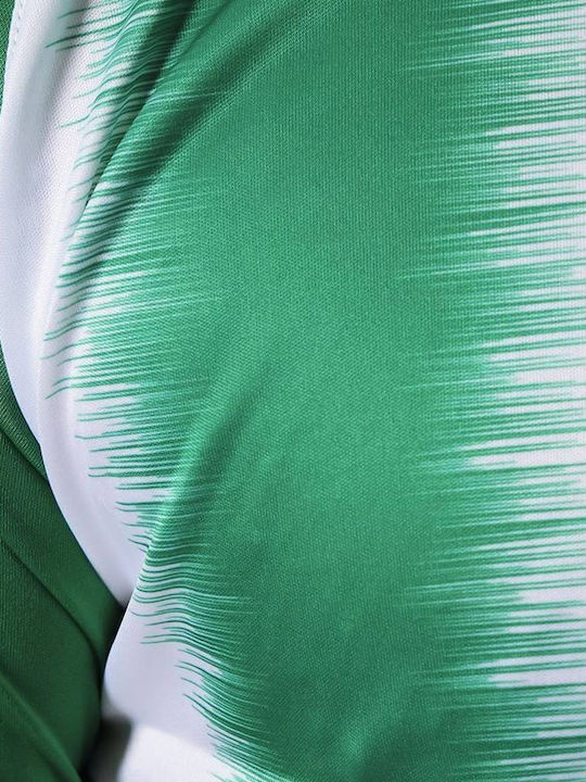 Athletic T-shirt White/Green