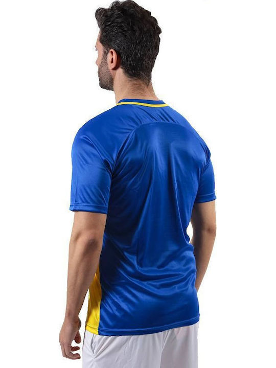 Athletic T-shirt Blue/Yellow