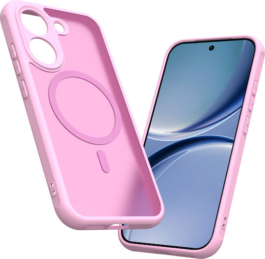Techsuit Back Cover Plastic Pink (Poco X8 Pro)