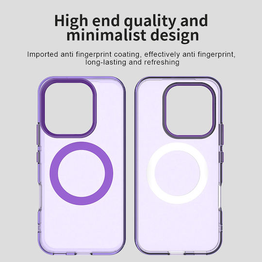 Techsuit Plastic Silicone Bumper Purple Honor 600
