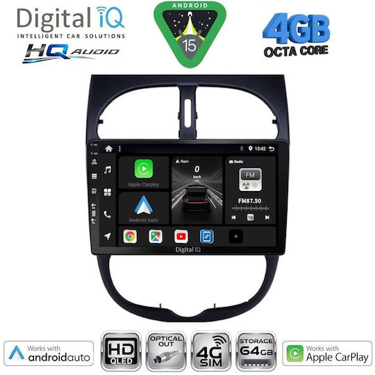 Digital IQ Car Audio System for Opel Corsa Tigra 2000-2006 with Touch Screen 9 inches Digital IQ BXK 19500 CPAA