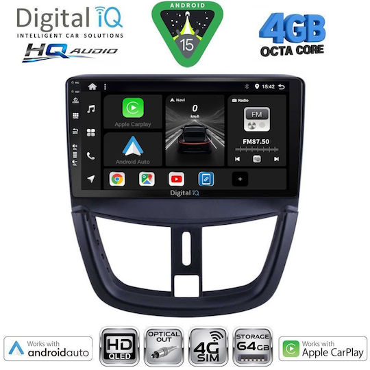 Digital IQ Car Audio System for Opel Corsa Tigra 2000-2006 with Touch Screen 9 inches Digital IQ BXK 19500 CPAA