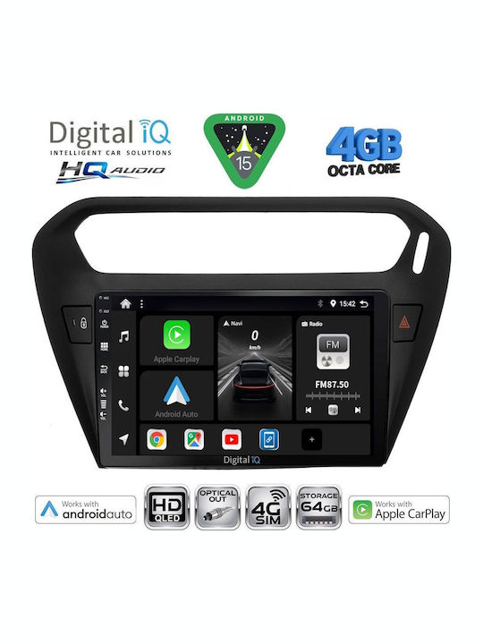 Digital IQ Car Audio System 2001-2005 Bluetooth USB WiFi GPS Apple CarPlay Android Auto with 9" Touch Screen