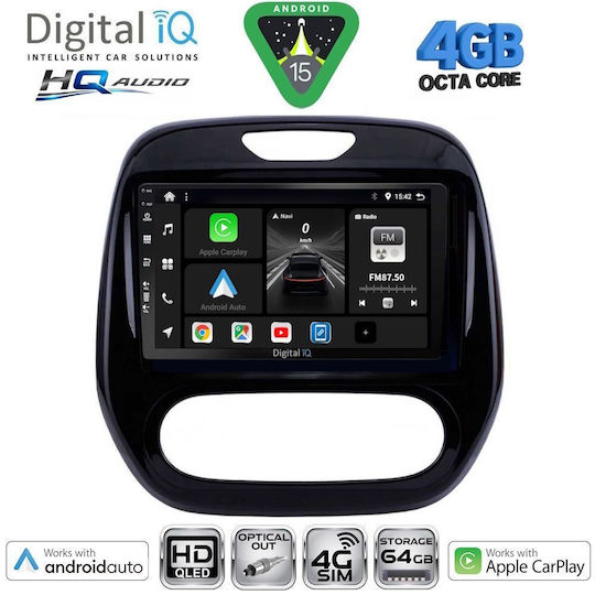 Digital IQ Ηχοσύστημα Αυτοκινήτου για Porsche Cayenne 2002-2011 (Bluetooth/USB/WiFi/GPS/Apple-Carplay/Android-Auto) με Οθόνη Αφής 9"