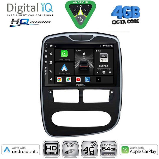 Digital IQ Ηχοσύστημα Αυτοκινήτου για Porsche Cayenne 2002-2011 (Bluetooth/USB/WiFi/GPS/Apple-Carplay/Android-Auto) με Οθόνη Αφής 9"