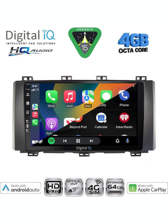 Digital IQ Car Audio System for Seat Ateca 2017 (Bluetooth/USB/WiFi/GPS/Apple CarPlay/Android Auto) with 9" Touch Screen