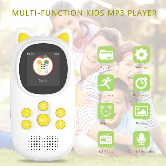 Kalaxio M5 MP3 Player 32GB Yellow