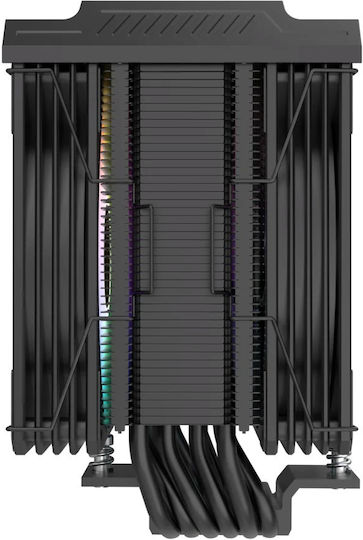 ProGaming CoreView S6 Răcitor Procesor Cu Dublu Ventilator Pentru Socket AM4/AM5/1200/115x/1700 Cu Iluminare ARGB
