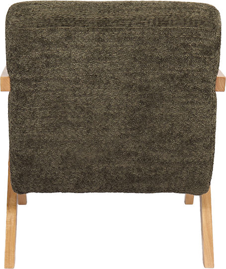 Garifa Armchair Green 79x75x75cm