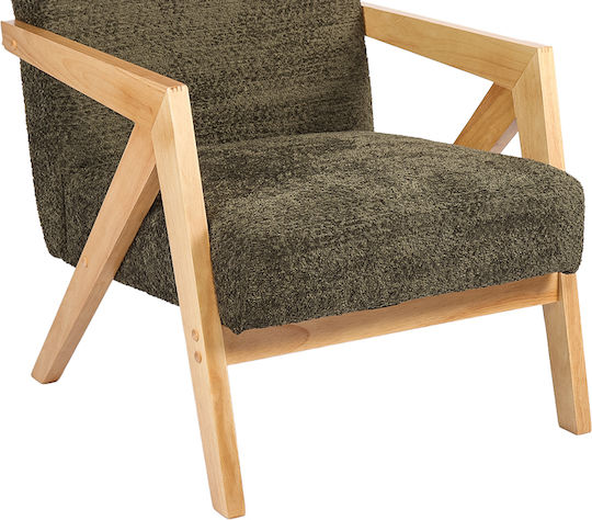 Garifa Armchair Green 79x75x75cm