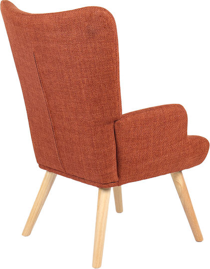 Gerlina Hochlehner-Sessel Terracotta 71x64x94cm
