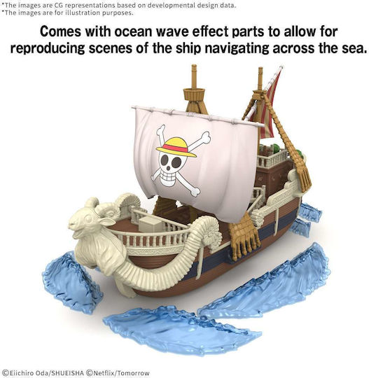 One Piece Grand Ship Collection Going Merry Netflix Model Kit
