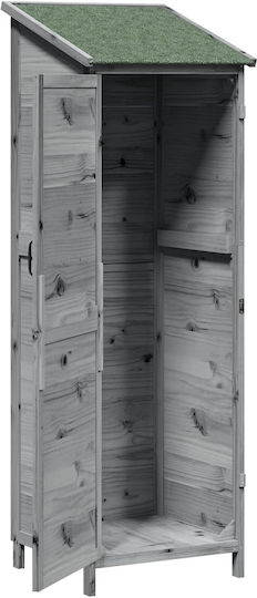 Wooden Garden Shed M0.595xP0.56xH1.765m
