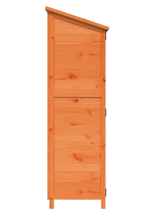 Wooden Garden Shed M0.595xW0.56xH1.765m