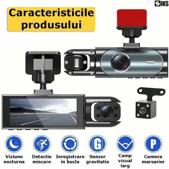 Set Car DVR Camera 1080P with 3.16" Screen & Rear Camera