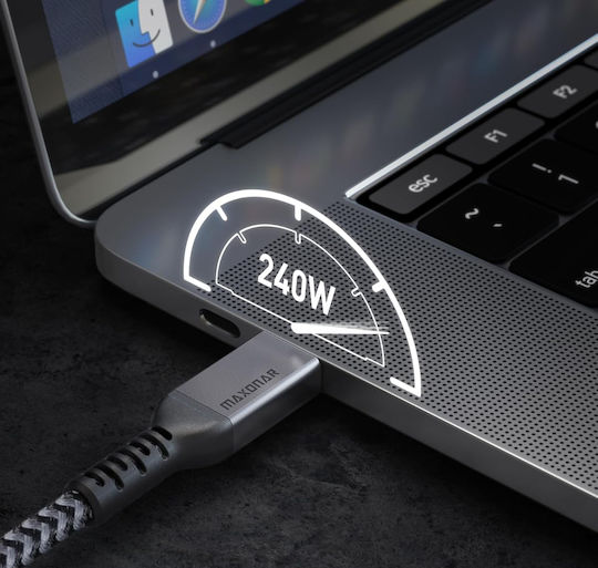 Cablu Thunderbolt 4 Maxonar 1,6 M 2 Bucăți 40 Gb S 100 W 8k Usb4 Usb-c