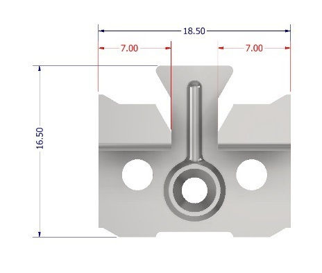 Molding Clips 4.0mm/100 Vkb 4.0/100
