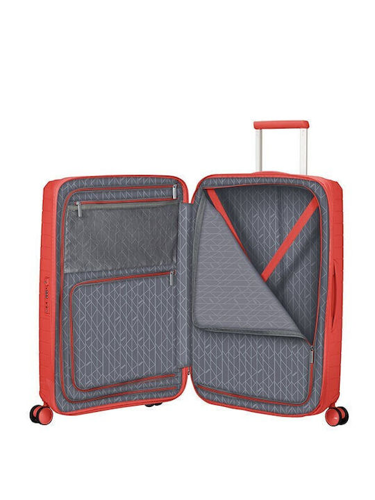 American Tourister Fastforward Μεσαία Βαλίτσα Ταξιδίου Sunset Coral Ύψους 68εκ.