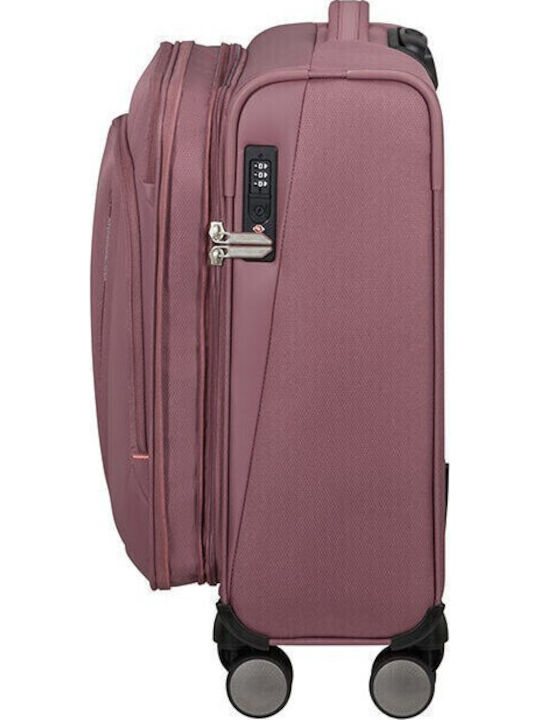 American Tourister Wanderlite Βαλίτσα Ταξιδίου Καμπίνας Galactic Mauve Ύψους 55εκ.
