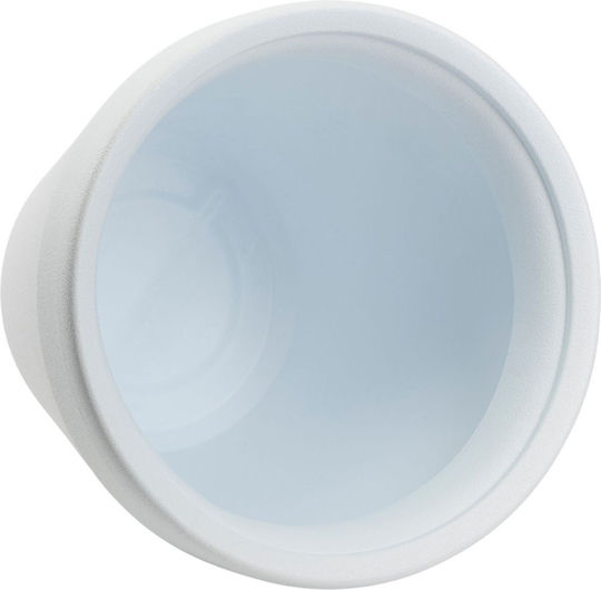 HowHomely Set of 2 White Flower Pots