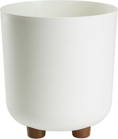 HowHomely Pflanzgefäß Recycling Creme