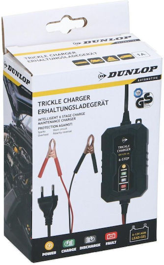 Dunlop Încărcător Baterie Auto 6/12V