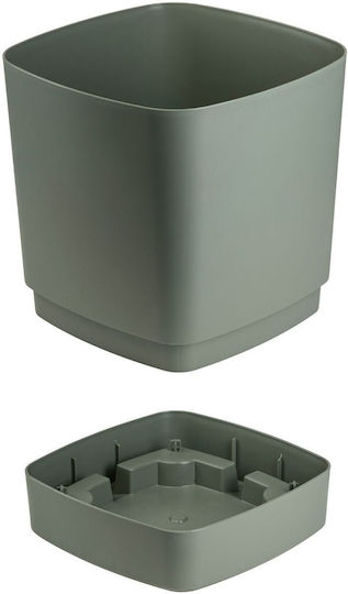 HowHomely Σετ 3 Γλάστρες Gray-green