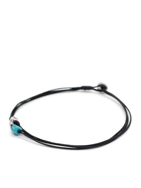 Bracelet Cross Aqua Black Bracelet Cross Aqua Black