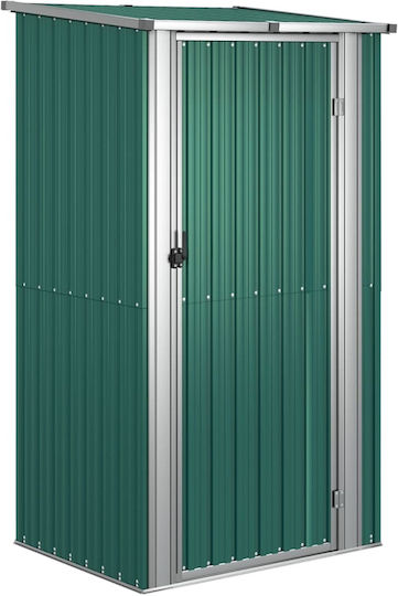 Depozit Metalic De Grădină Galvanizat 1.185x0.97x2.095m Depozit Metalic De Grădină Galvanizat 1.185x0.97x2.095m