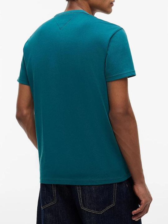 Tommy Hilfiger TJM T-Shirt Polar Petrol Blau