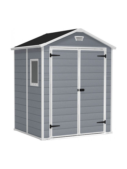 Plastic Garden Shed M1.85xW1.52xH2.26m