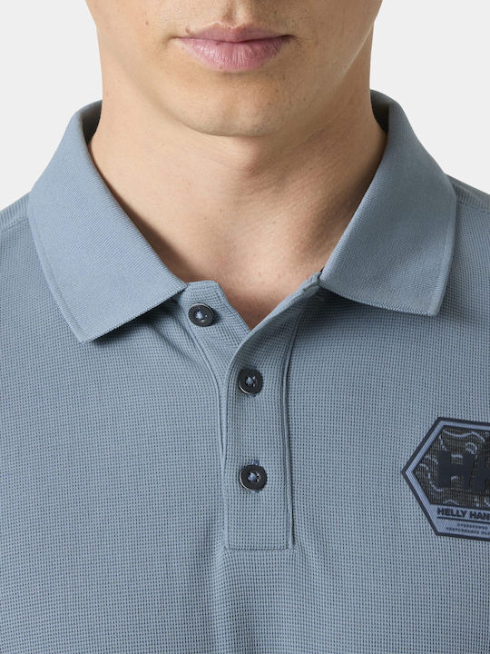 Hp Race Polo Blouse Washed Navy